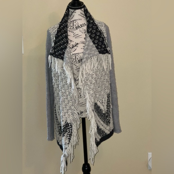 ANTHROPOLOGIE MOTH AMBA FRINGED CARDIGAN - Picture 4 of 9